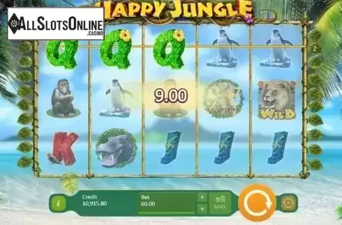 Screen 3. Happy Jungle from Playson