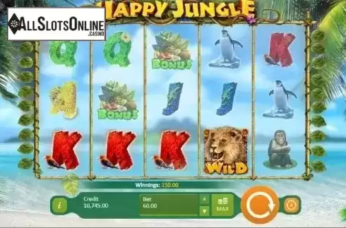 Screen 4. Happy Jungle from Playson