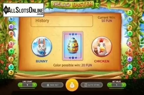 Gamble. Hello Easter from BGAMING