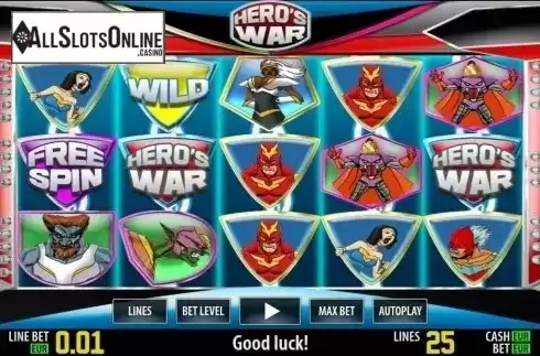 Game reels. Hero's War HD from World Match