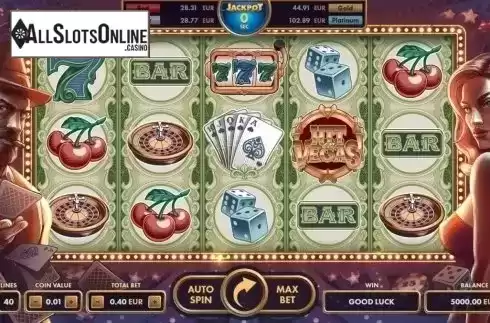 Reel Screen. Hit in Vegas from NetGame