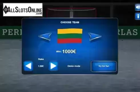 Choose ur team Screen