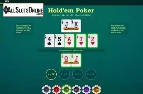 Win screen. Hold’em Poker (OneTouch) from OneTouch