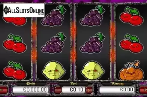Reels screen. Horror Joker	 from Apollo Games