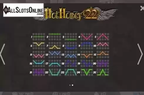 Screen3. Hot Honey 22 from MrSlotty