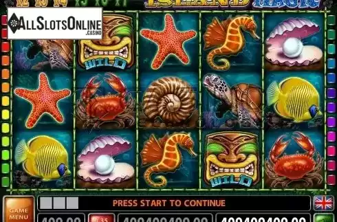 Screen2. Island Magic from Casino Technology