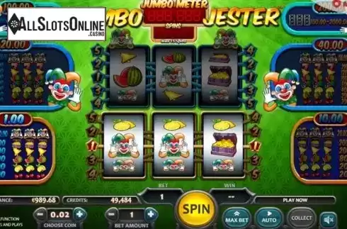 Win Screen 1. Jumbo Jester from Nucleus Gaming