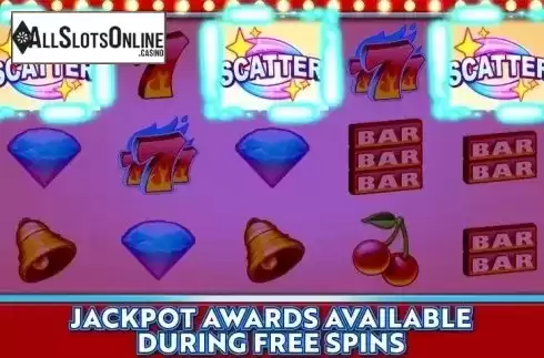 Scatter screen 2. Jackpot City from Incredible Technologies