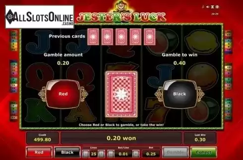 Gamble. Jesters Luck from Novomatic