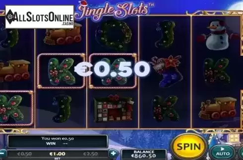 Win Screen 2. Jingle Slots from Nucleus Gaming