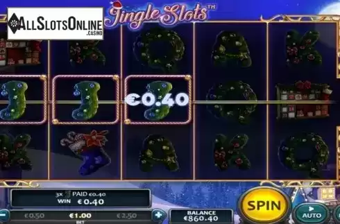 Win Screen 3. Jingle Slots from Nucleus Gaming
