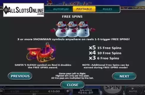 Features 3. Jingle Slots from Nucleus Gaming