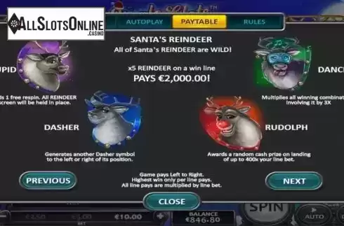 Features 4. Jingle Slots from Nucleus Gaming