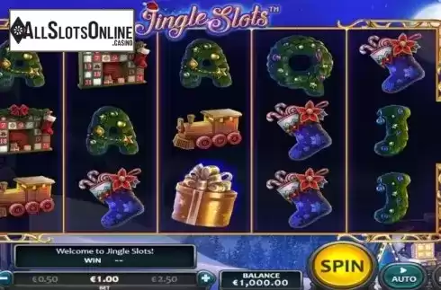 Reel Screen. Jingle Slots from Nucleus Gaming