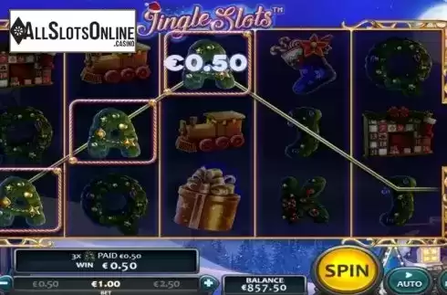 Win Screen 1. Jingle Slots from Nucleus Gaming
