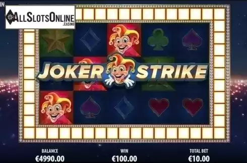 Joker strike screen. Joker Strike from Quickspin