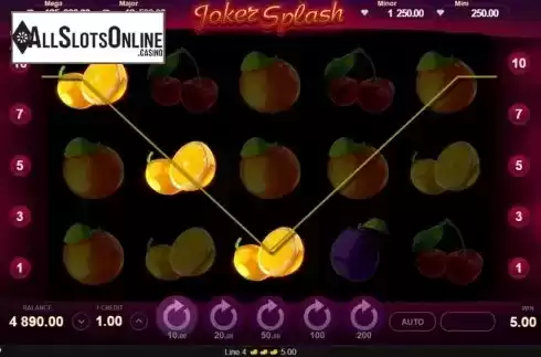 Win Screen 1. Joker Splash (Gamzix) from Gamzix