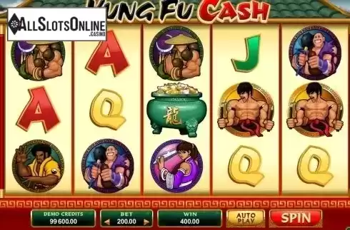 Screen8. Kung Fu Cash from Microgaming