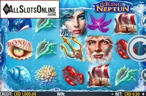 Reel Screen. King Neptun from Octavian Gaming