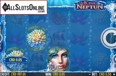 Win Screen 1. King Neptun from Octavian Gaming