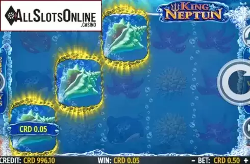 Win Screen 2. King Neptun from Octavian Gaming