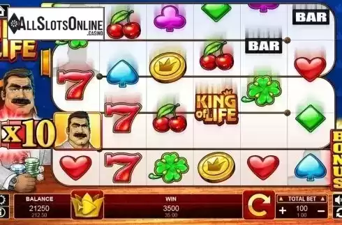 Bonus Game. King of Life from FUGA Gaming