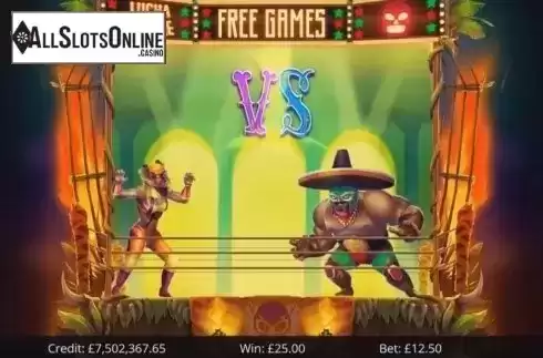 Free Spins 2. Lucha Rumble from Eyecon