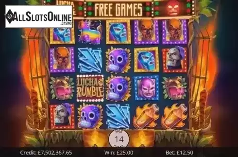 Free Spins 3. Lucha Rumble from Eyecon