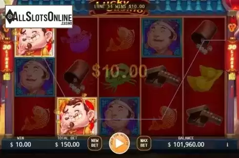 Win screen 2. Lucky Casino from KA Gaming