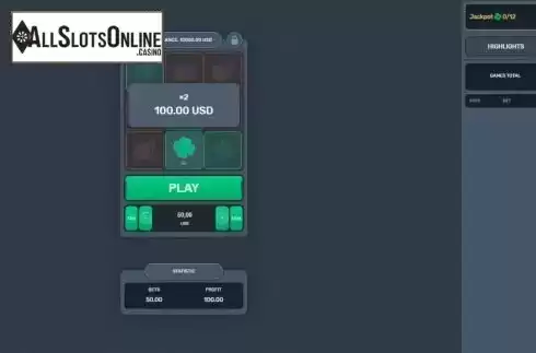 Win screen. Lucky Clover (Onlyplay) from Onlyplay