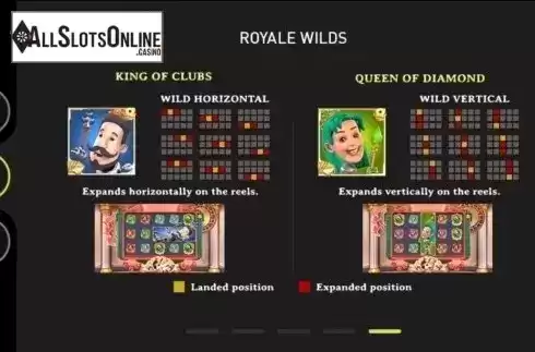 Paytable 5. Lucky Royale from GamePlay