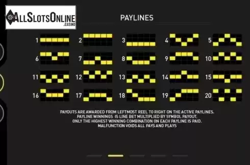 Paytable 2. Lucky Royale from GamePlay