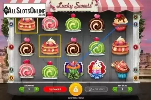 Win Screen 3. Lucky Sweets from BGAMING
