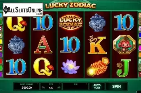 Screen5. Lucky Zodiac (Microgaming) from Microgaming