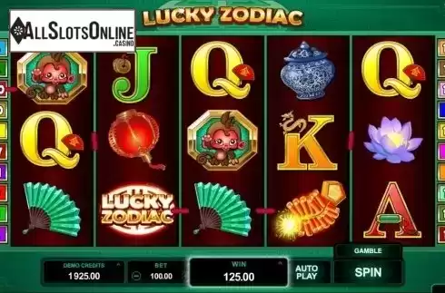 Screen6. Lucky Zodiac (Microgaming) from Microgaming