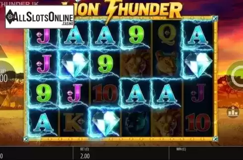 Win Screen 1. Lion Thunder from Blueprint