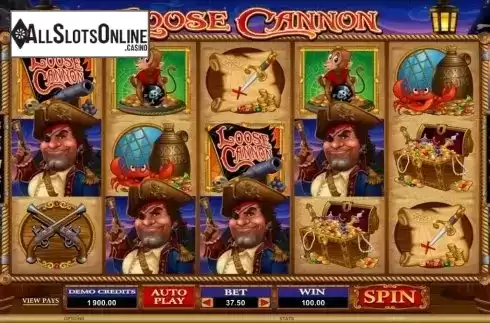 Screen7. Loose Cannon from Microgaming
