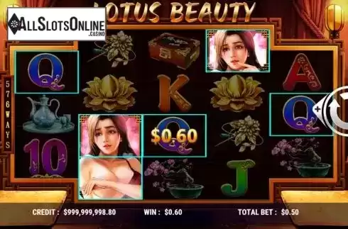 Screen4. Lotus Beauty from Slot Factory