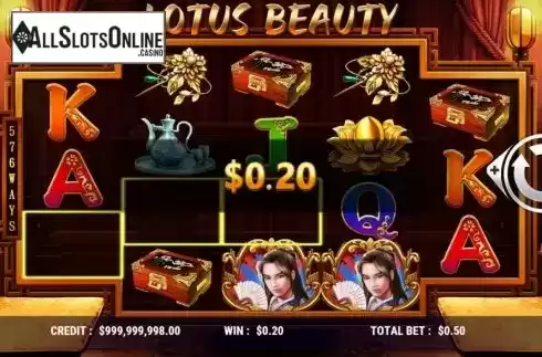 Screen5. Lotus Beauty from Slot Factory