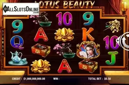 Screen2. Lotus Beauty from Slot Factory