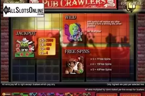 Screen3. Pub Crawlers from Rival Gaming