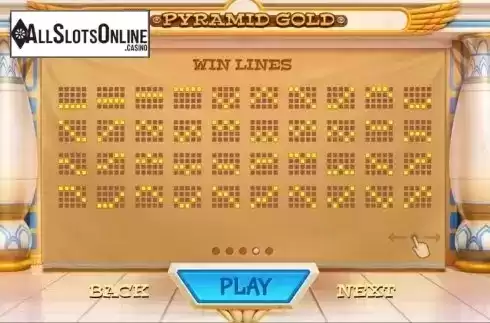Screen4. Pyramid Gold from Cayetano Gaming