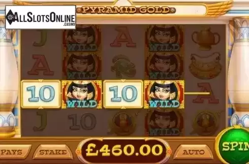Screen7. Pyramid Gold from Cayetano Gaming