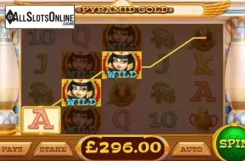 Screen8. Pyramid Gold from Cayetano Gaming