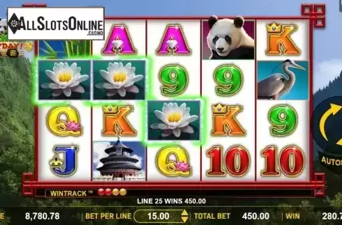 Win Screen 2. Panda Payday from Aspect Gaming