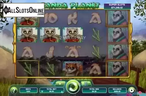 Win screen 2. Panda Planet from Arrows Edge