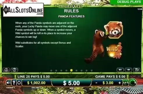Features 2. Pandas Quest from Aurify Gaming
