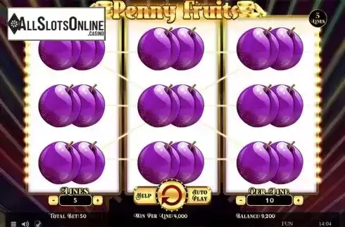 Game workflow . Penny Fruits from Spinomenal