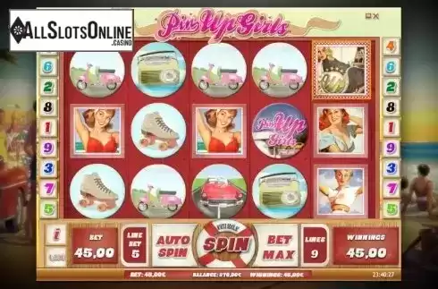 Scatter. Pin Up Girls (iSoftBet) from iSoftBet