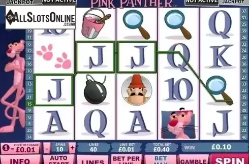 Win Screen 2. Pink Panther from Playtech